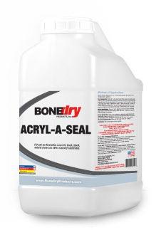 Acryl-A-Seal protects against the surfacing of alkaline and salts commonly seen in porous concrete Acryl-A-Seal for Sale Online