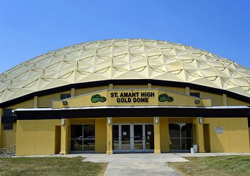 Bone Dry helped restore this school building after it flooded with 20 inches of water St. Amant High School – St. Amant, LA