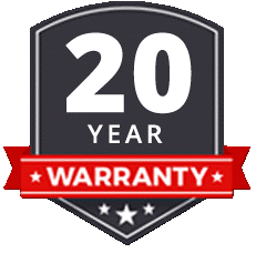 20 Year Warranty for Bone Dry Pro sealer