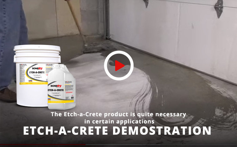 Etch-A-Crete Demonstration