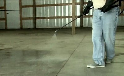 Penetrating Concrete Sealer Application